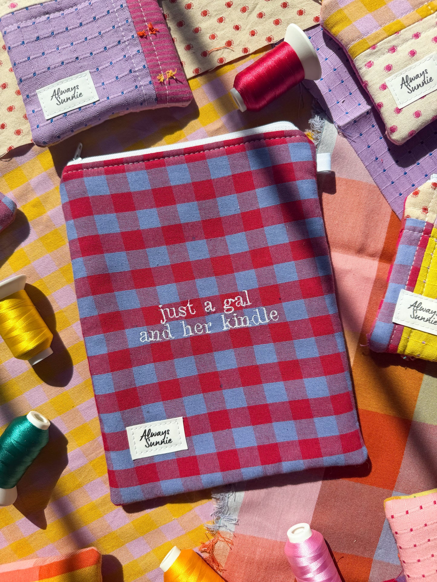 Kindle Zippered Pouch - Just a Gal and Her Kindle - March Release III