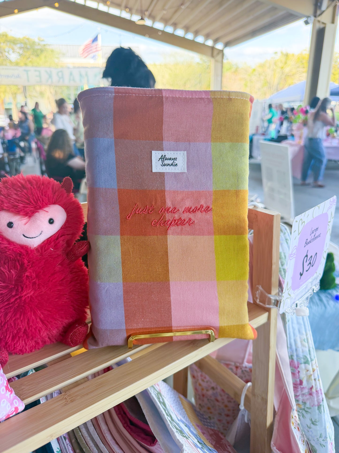 Large Book Sleeve - Just One More Chapter - March Release I