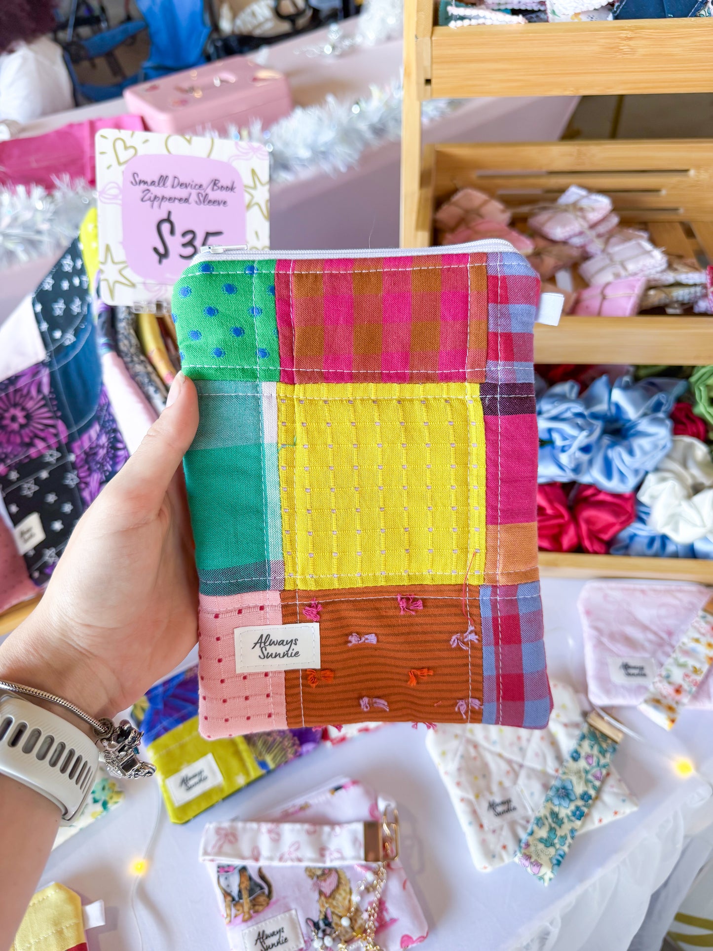 Kindle Zippered Pouch - Patchwork - March Release II