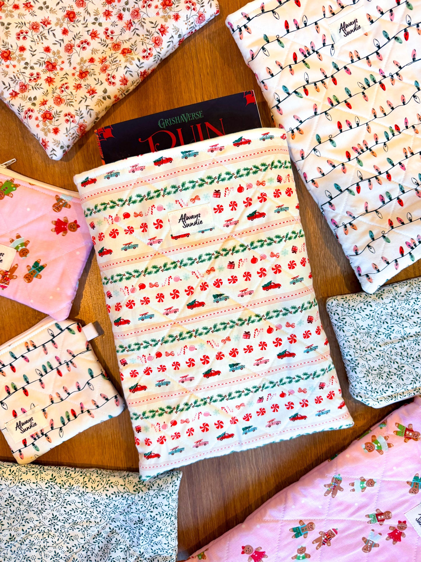 Large Book Sleeve - Merry