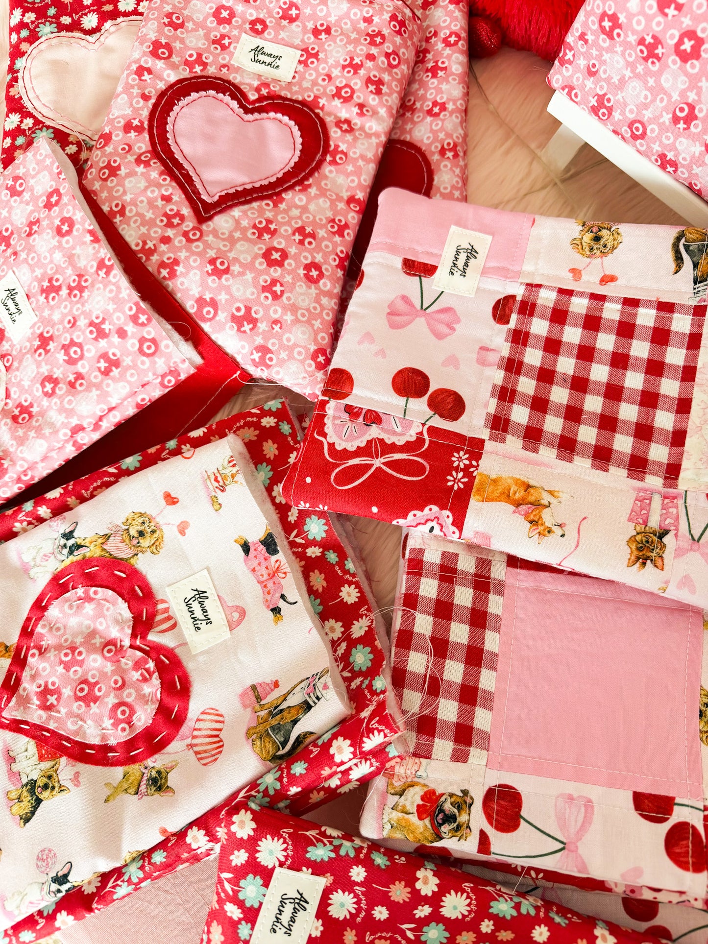 Whole Lotta Love Collection - Large Zippered Pouch