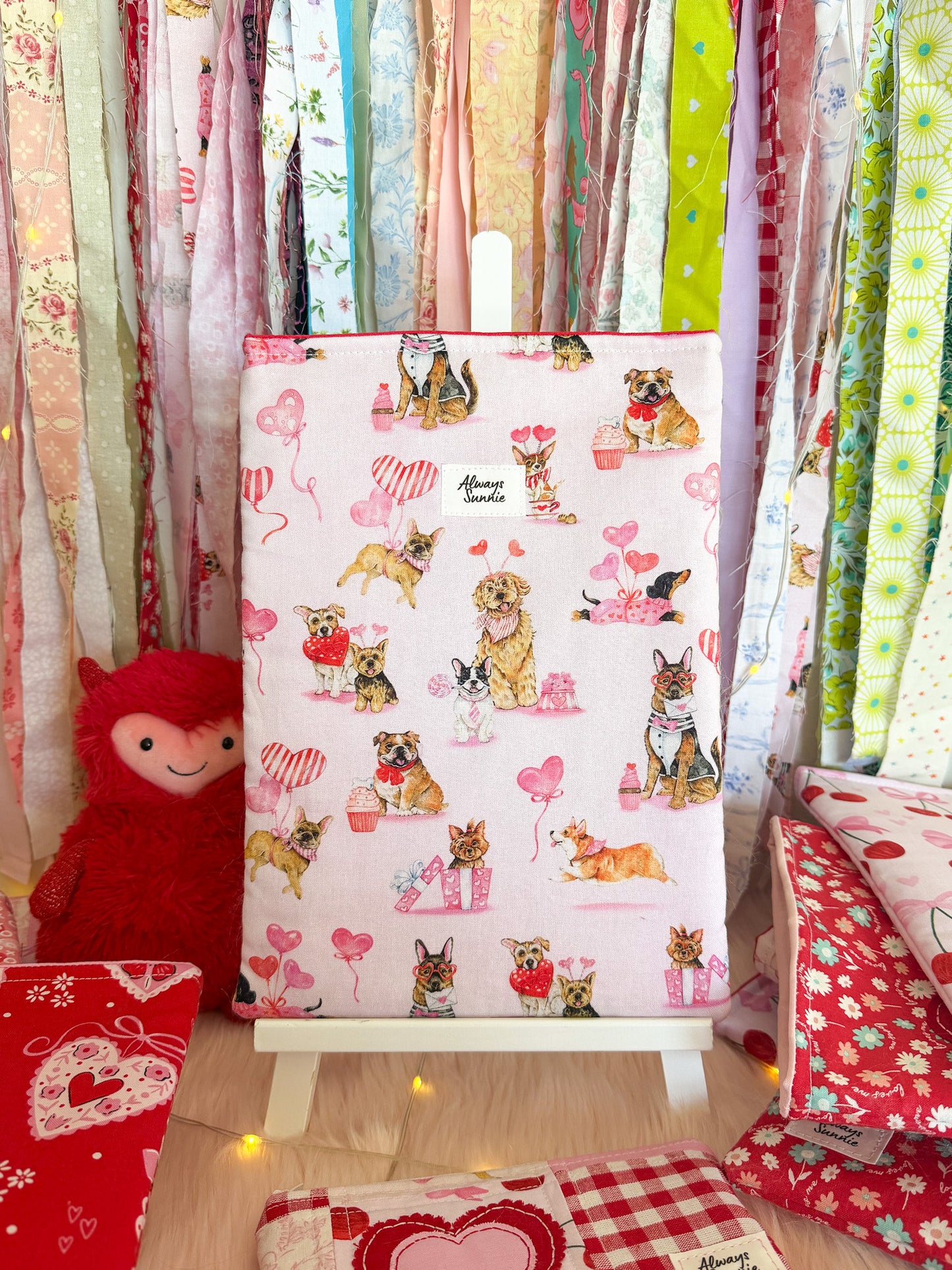 Ruff Large Book Sleeve - Whole Lotta Love Collection