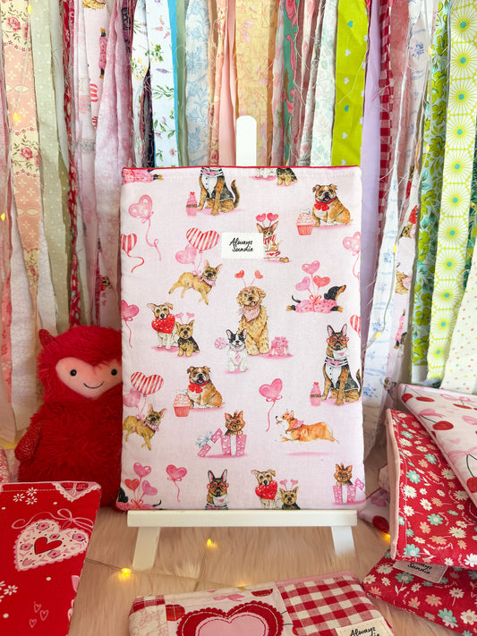 Ruff Large Book Sleeve - Whole Lotta Love Collection