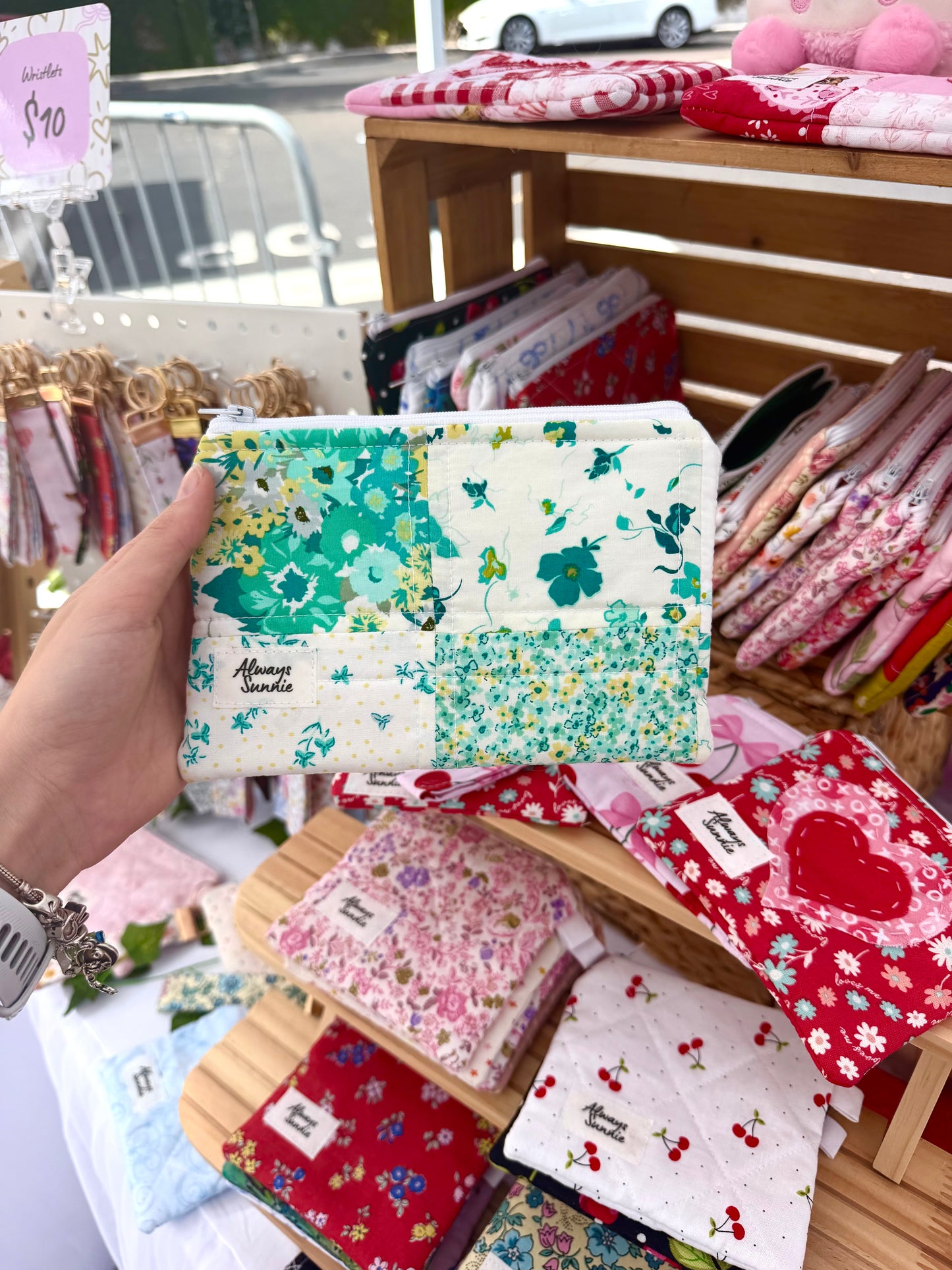 Pencil Case - Patchwork Mrs Blue Sky