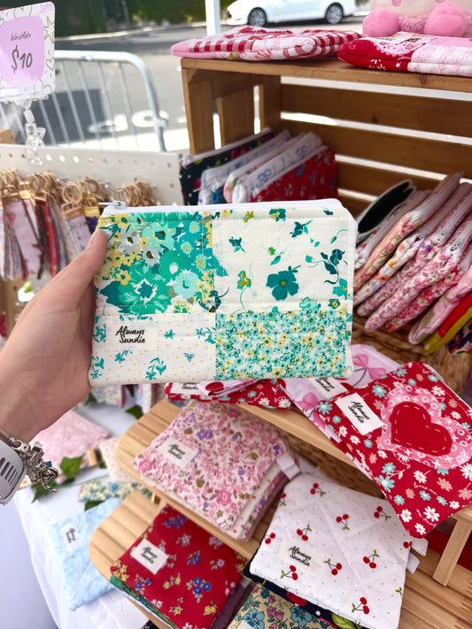 Pencil Case - Patchwork Mrs Blue Sky