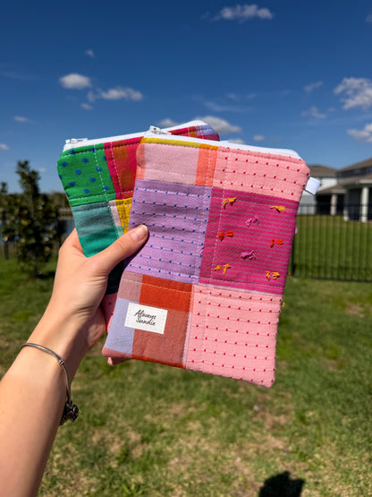 Kindle Zippered Pouch - Patchwork - March Release I
