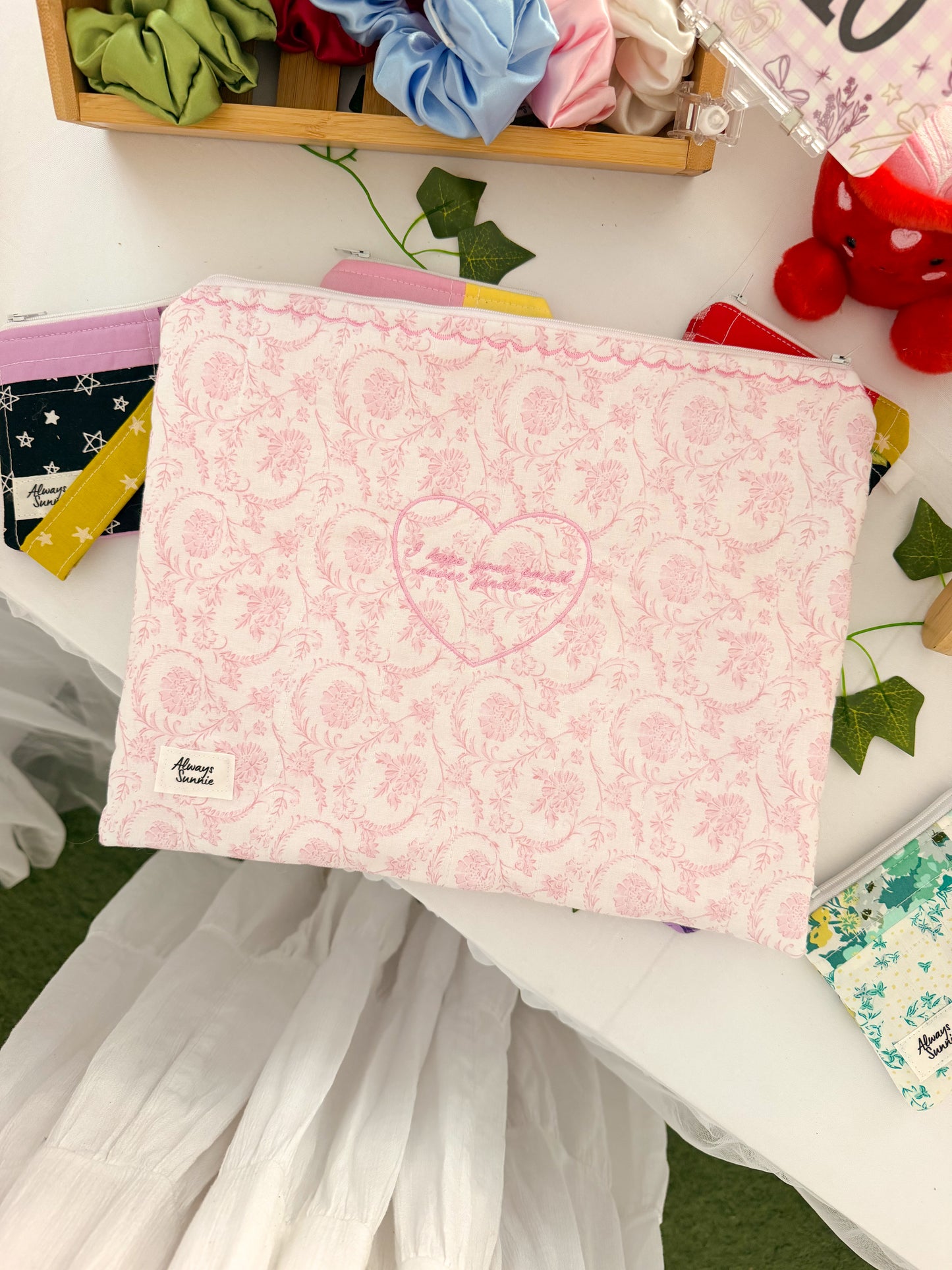 Small Laptop Sleeve - I hope your email never finds me - Pennie